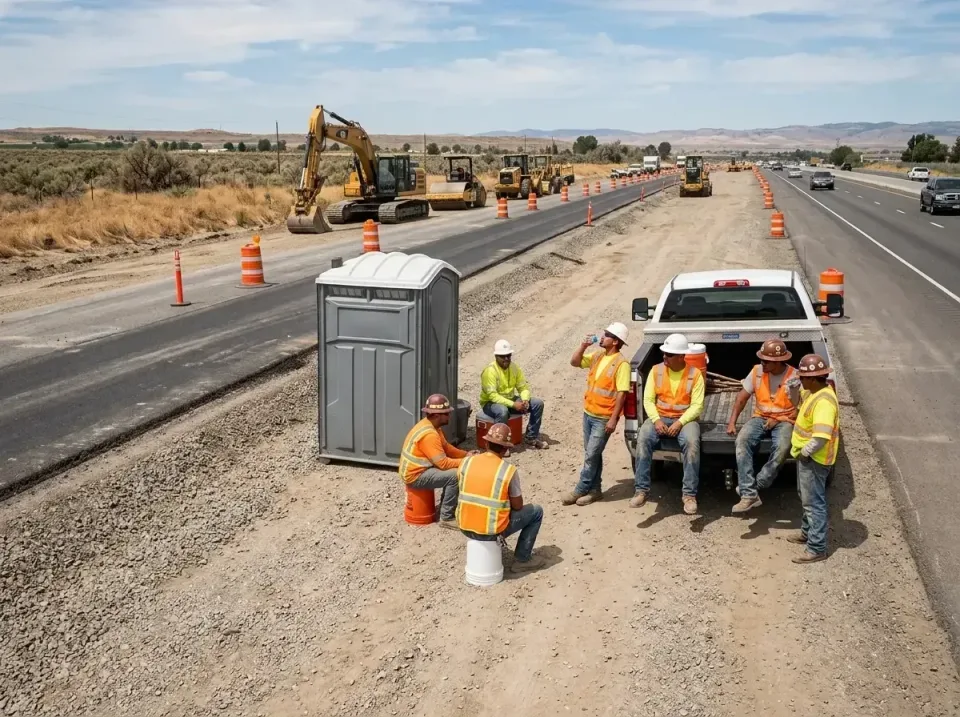 highway-road-construction-crew-007 — frequently asked questions, Porta Potty and Restroom Rentals in Whitmore Village, HI